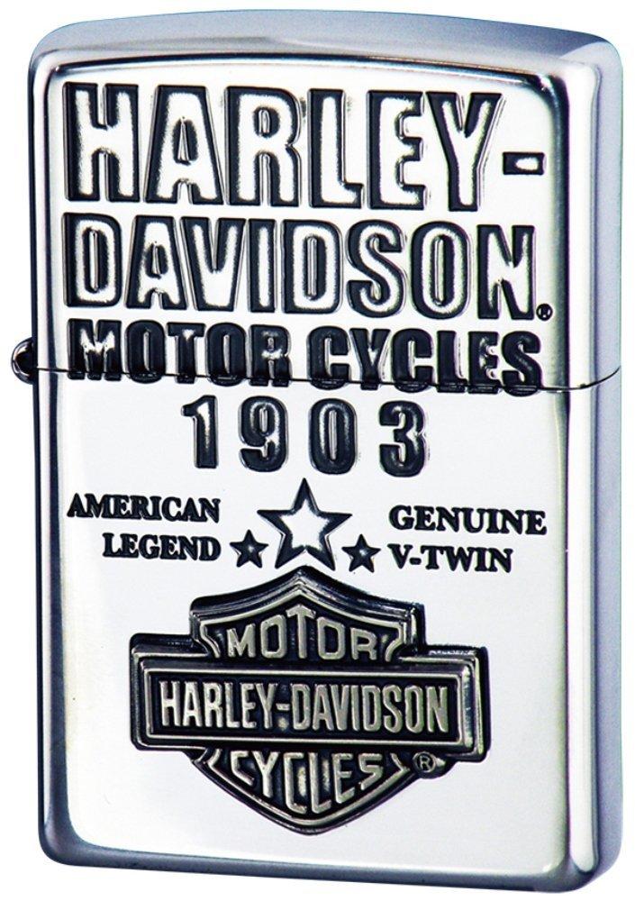 ZIPPO Lighter 200 Japan Limited Edition Silver Harley-Davidson HDP-58