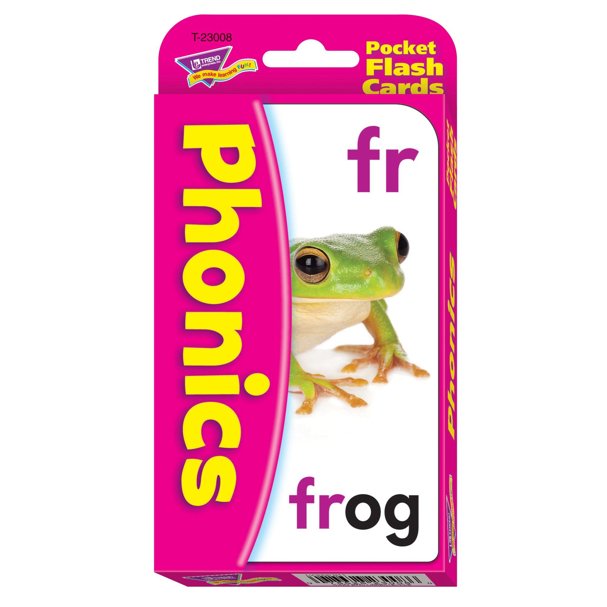

Trend Enterprises Trend Flashcards Teach Reading English Vocabulary Card Game