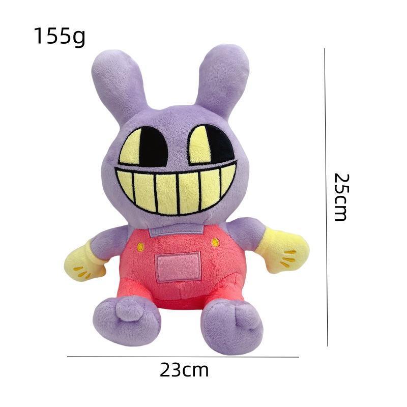 New Rabbit Cute Cartoon Amazing Circus Animation Anime Peripheral Doll Plush Toy Gift