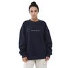 Women's Oversize Autumn/Winter Slimming Round Neck Hoodie - Versatile Streetwear Fashion