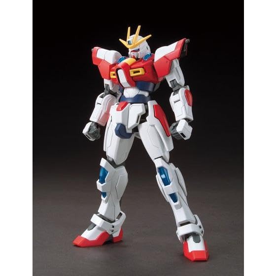 BANDAI SPIRITS HGBF Gundam Build Fighters Try Build Burning Gundam Ölçekli Plastik Model 1/144 Önceden Renklendirilmiş