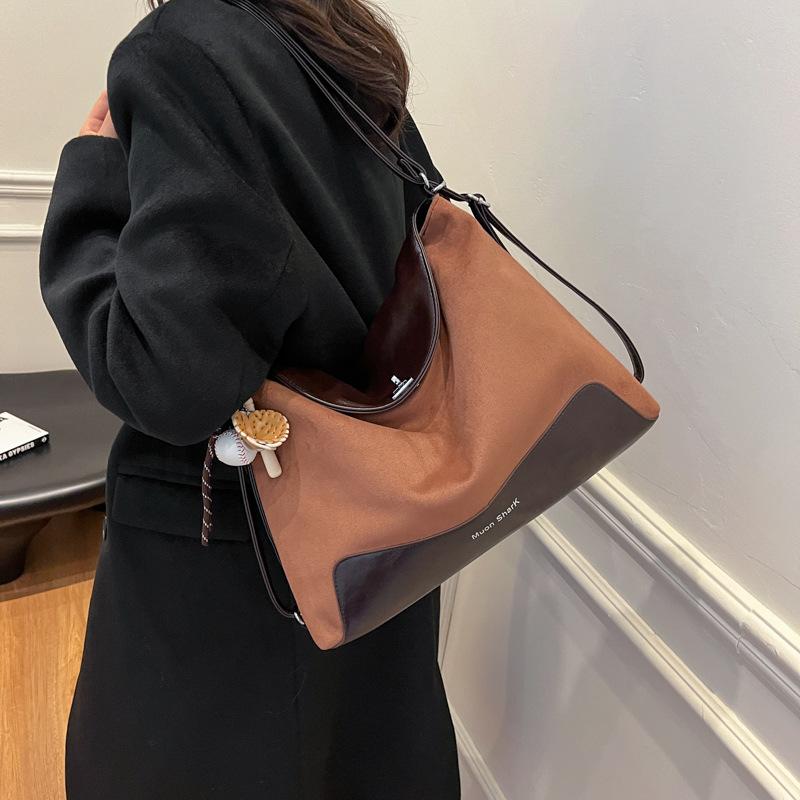 Geantă Tote de Navetă de Mare Capacitate pentru Femei Nouă Casual Versatilă de Umăr/Mesager Rucsac