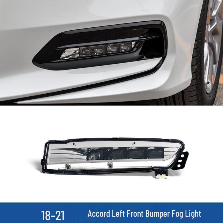 03-08 Accord Gen 7-10 Front Bumper Fog & Daytime Running Light Assembly
