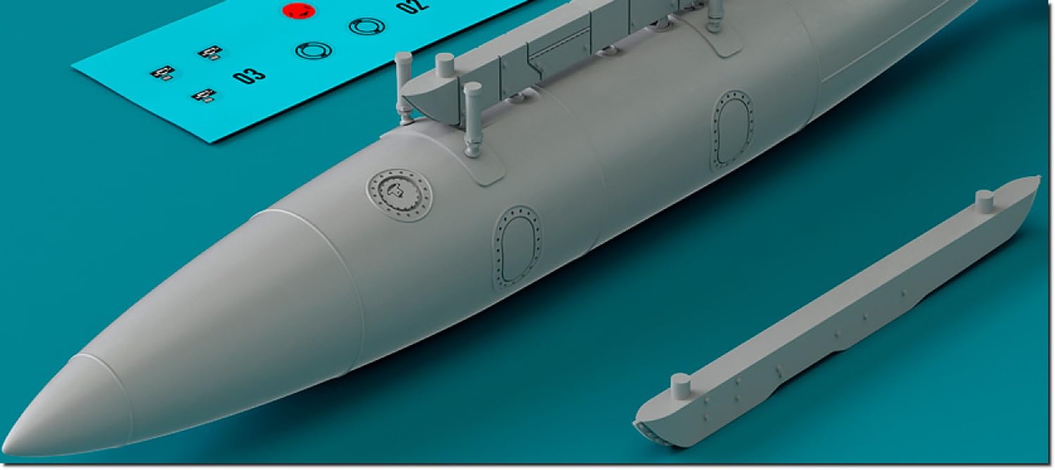 

Reskit 150-галлонный АЭРО 1C сбрасываемый топливный бак с центральным пилоном Детали набора пластиковой модели Корпуса 1/48 OV-10 A/D (Стиль ВМС/морской пехоты США) RSKU48-0411