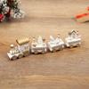 Handicrafts Christmas Wooden Train Christmas Christmas Decorations Wooden Handicrafts  Toys