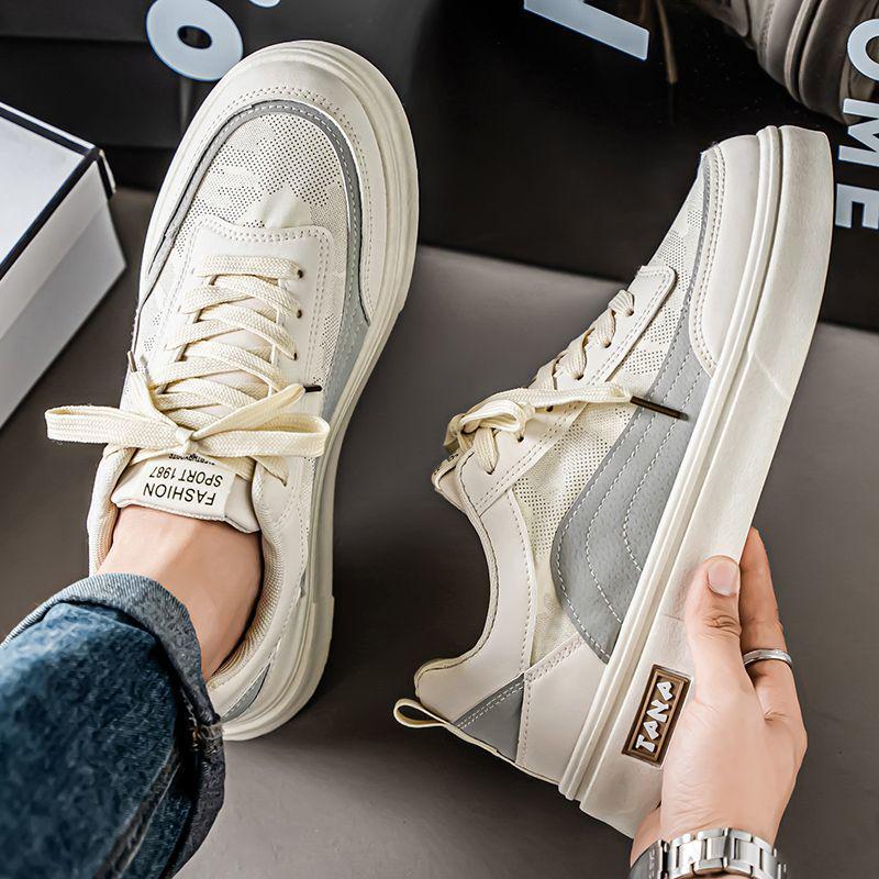 Breathable Canvas Men's Height-Increasing Camouflage Sneakers - Odor-Resistant, Non-Slip Casual Sports Shoes