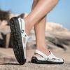 38-48 Herren Übergröße Leder Strand Sandalen