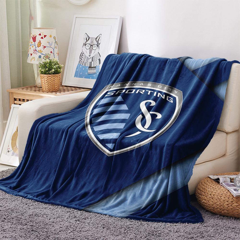 Sporting Kansas City Flannel Blanket, High quality Comfortable for All Seasons, Home Decor, Warmth and Comfort