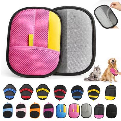 Pet Hair Removal Glove for Cats Dogs Electrostatic Grooming Gloves Reusable Animal Fur Removal Tool for Couch Furniture Carpet Car Seats Clothing