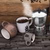 Ceramic Mug for Drinking Coffee Tea Herbs Drinks White 370 Ml