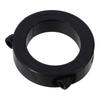 Oxide Carbon Steel Shaft Collars Black Inner Diameter 6-55mm Double Split Clamping Collar Ring Collar Conveyor Belt Systems