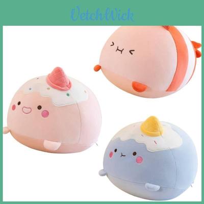Cheerful Food-themed Stuffed Toy For A Fun And Relaxing Day