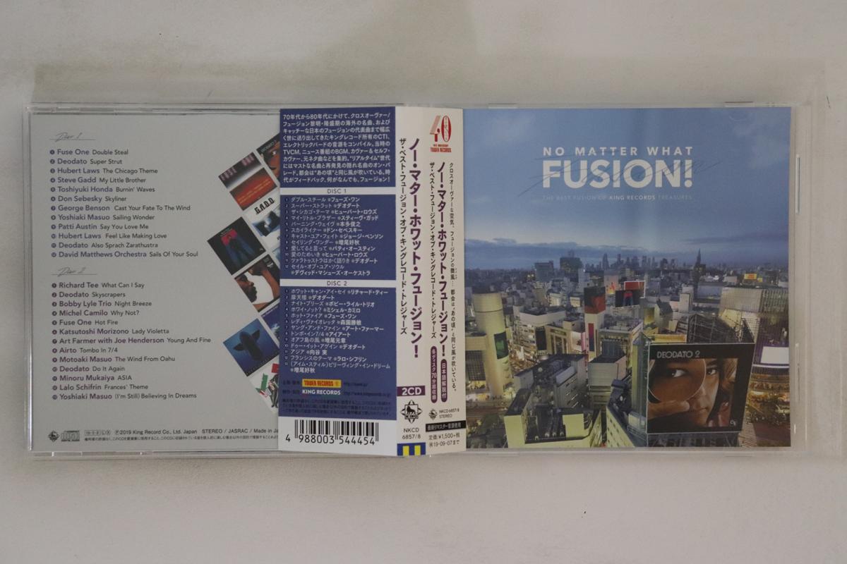 

CD VARIOUS No Matter What Fusion The Best F NKCD68578 KING 2019 Japan Obi Jazz Used