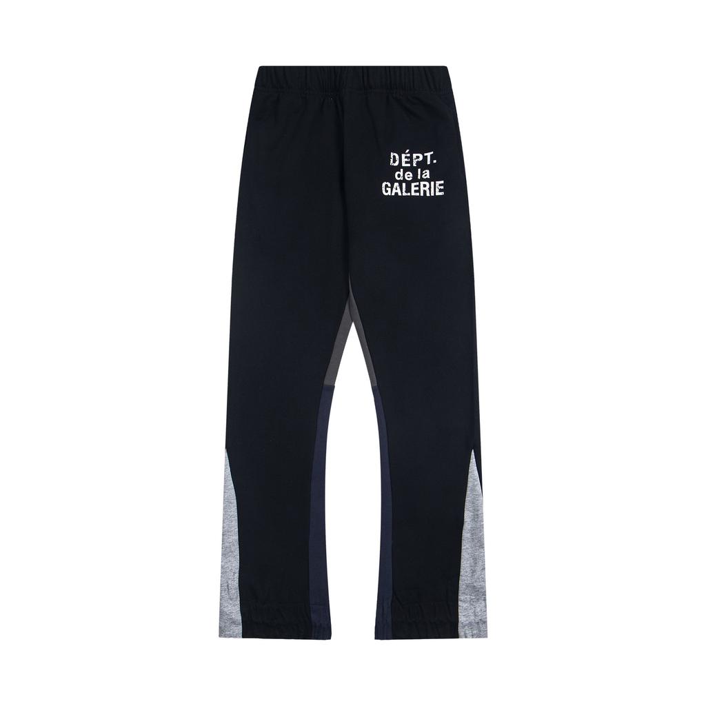 Cross-border Foreign Trade G D Splashing Ink Graffiti Casual Loose Trousers Splicing Couple Leggings Sweatpants Tide Men and Women the Same Style