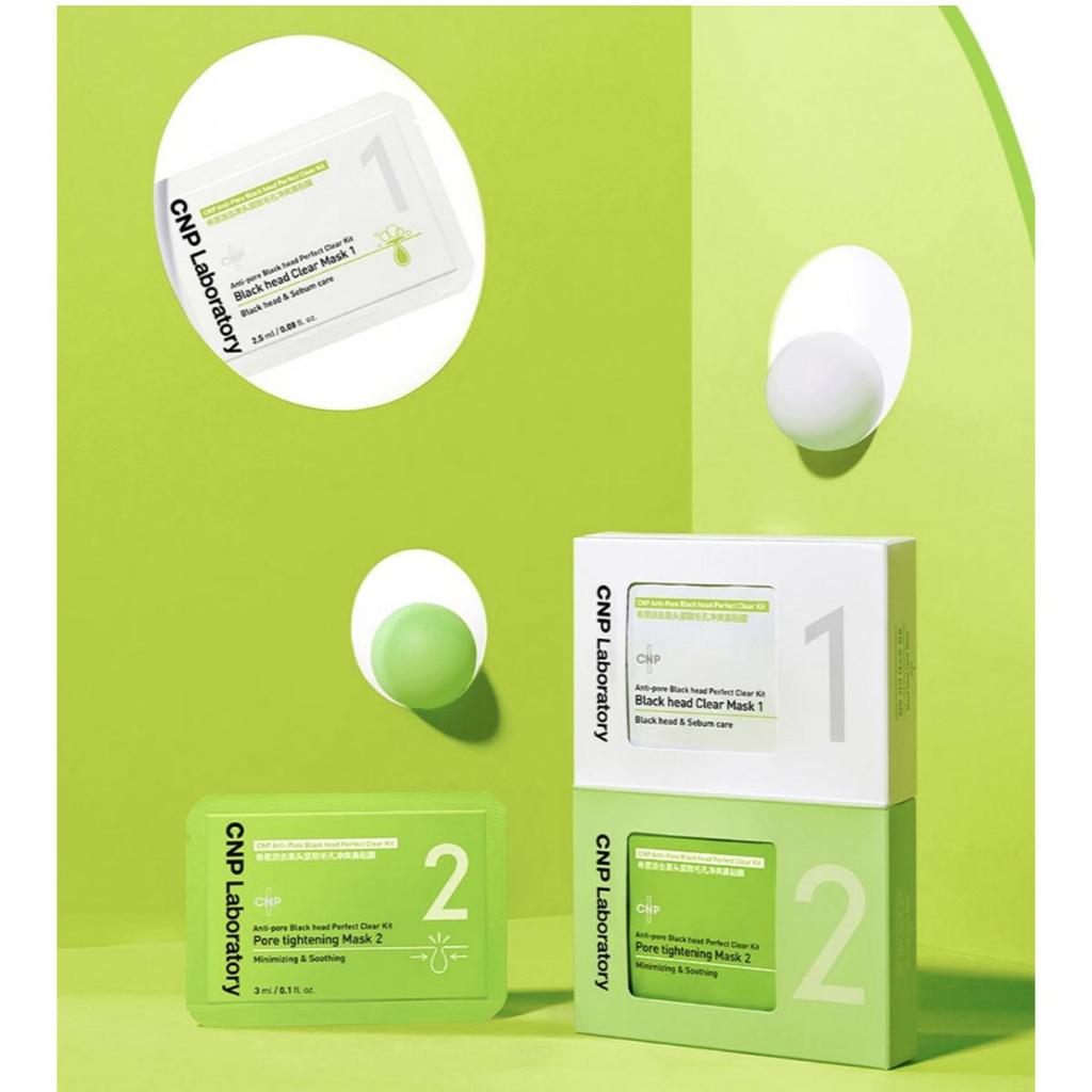 CNP Anti-Poren-Mitesser-Perfect-Clear-Kit Set mit 2, 10 Stück