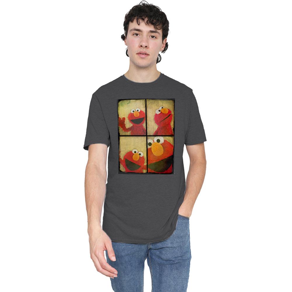 Sesame Street Unisex Adult Photobooth Heather T-Shirt
