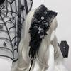Steampunk Y2K Wing Headwear Bow Headband Lolita Gothic Dark Angel Headwear and Hair Accessories