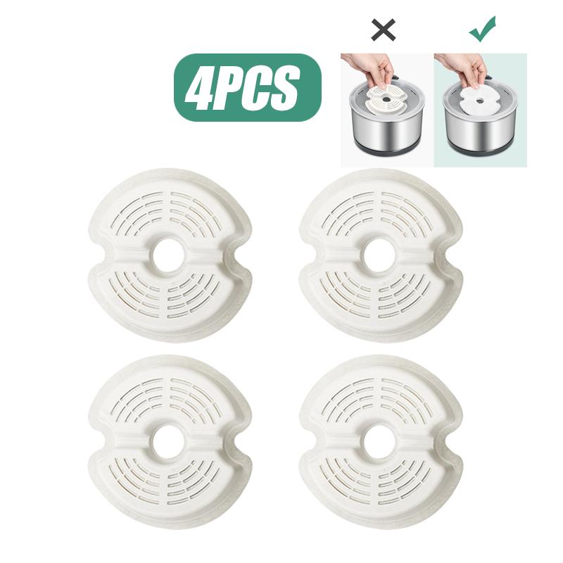 

4/8 pcs Activated Carbon Replacement Filters Pet Fountain Automatic Flower Water Charcoal Filters Dispenser Compatible Cats Dog
