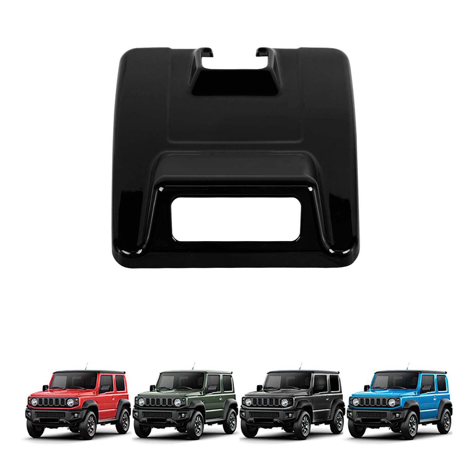 Новая накладка индикатора ремня безопасности над головой Suzuki JB64W/JB74W, Jimny Sierra Детали интерьера над головой, Аксессуары, overhead black чёрный