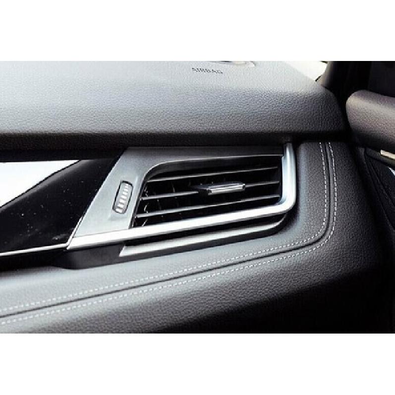 For BMW 2 Series Touring 15-19 Matte Silver Left And Right Air Outlet Vent Strip
