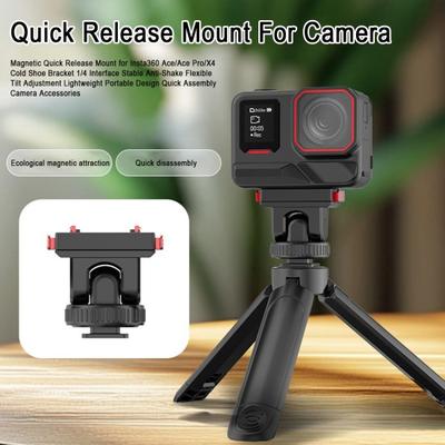 Soporte de Liberación Rápida para Insta360 Ace/Ace Pro/Ace Pro 2 1/4