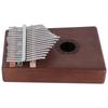 Kalimba 17 Key Maple Thumb Piano Tuning Hammer Portable Finger Instrument for Beginner