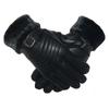 Men's and Women's Thick Plus Velvet Leather Gloves: Windproof, Non-slip for Cycling and Motorcycling