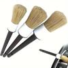3PCS Car Exterior Interior Detail Brush Boar Hair Bristle Brushes for Car Cleaning Auto Detail Tools Dashboard Cleaning Brush