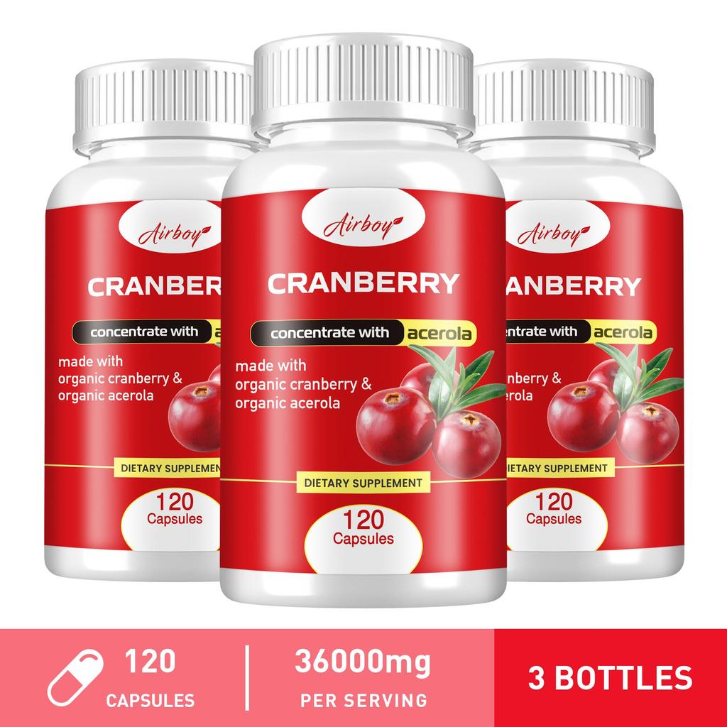 Airboy Cranberry & Acerola Cherry Capsules - Urinary Tract Health