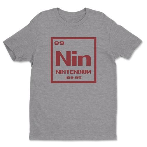 Nintendium T Shirt Silicon Valley TV Show Chemical Element Console Game Boy G165 L