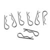 Cotter Pin Clip Retaining Hair Pins Including 5 Sizes Cotter Pins and 6 Sizes Hairpin Cotter Pin Assortment Kit