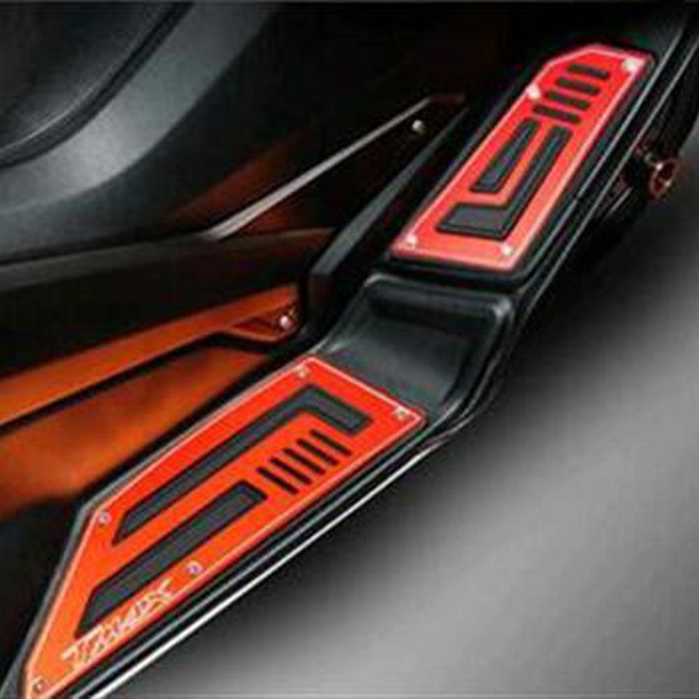 Motorcycle TMAX530/560 Footboard Steps Motorbike Foot Footrest Pegs Plate Pads For YAMAHA TMAX 530 2012- TMAX 560