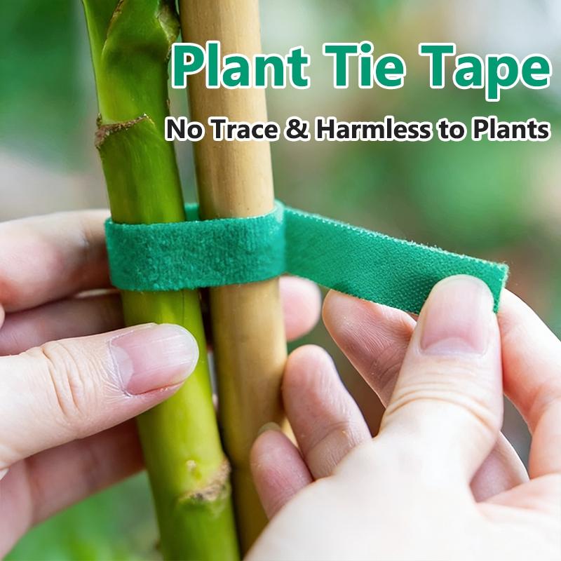 Self Adhesive Nylon Plant Ties Adjustable Plants Hook Plant Support Reusable Fastener Tape Garden Twine Bandage Fastener Tapes