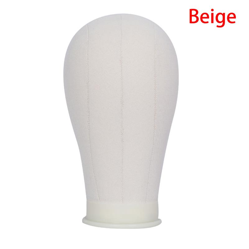 Colorful Canvas Block Head Kit Training Mannequin Wig Head Display Styling Mannequin Manikin Head Wig Stand Wig Head Stand бежевый