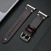 Luxus-Lederarmband für Samsung Galaxy Ultra Watch 47mm Lückenlos Business-Armband für GALAXY WATCH ULTRA 47 Gebogenes Endstück
