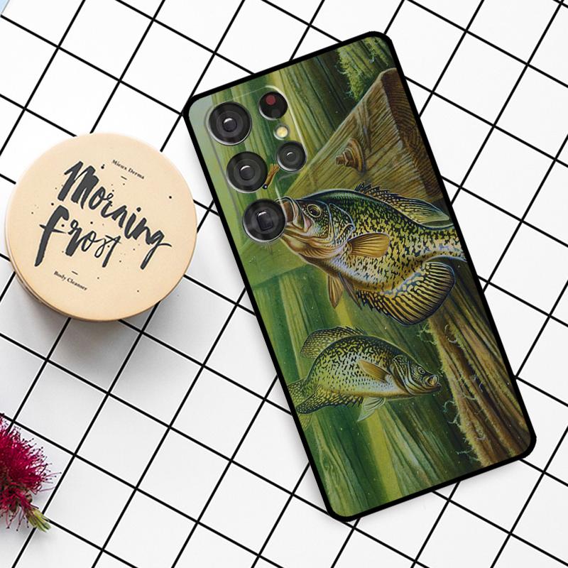 Art Fishing Lure Case For Samsung Galaxy S25 Ultra S23 S22 S21 S20 S24 Ultra S9 S10 Plus S25 FE Phone Cover