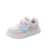 Children's Board Shoes Girls Mesh Sneakers 2025 Spring and Autumn New Breathable Soft-soled Casual Net Shoes Boys White Shoes