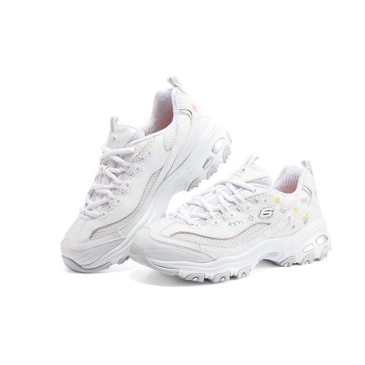 Skechers D'Lites 1.0 'White' Women's 896155-WHT