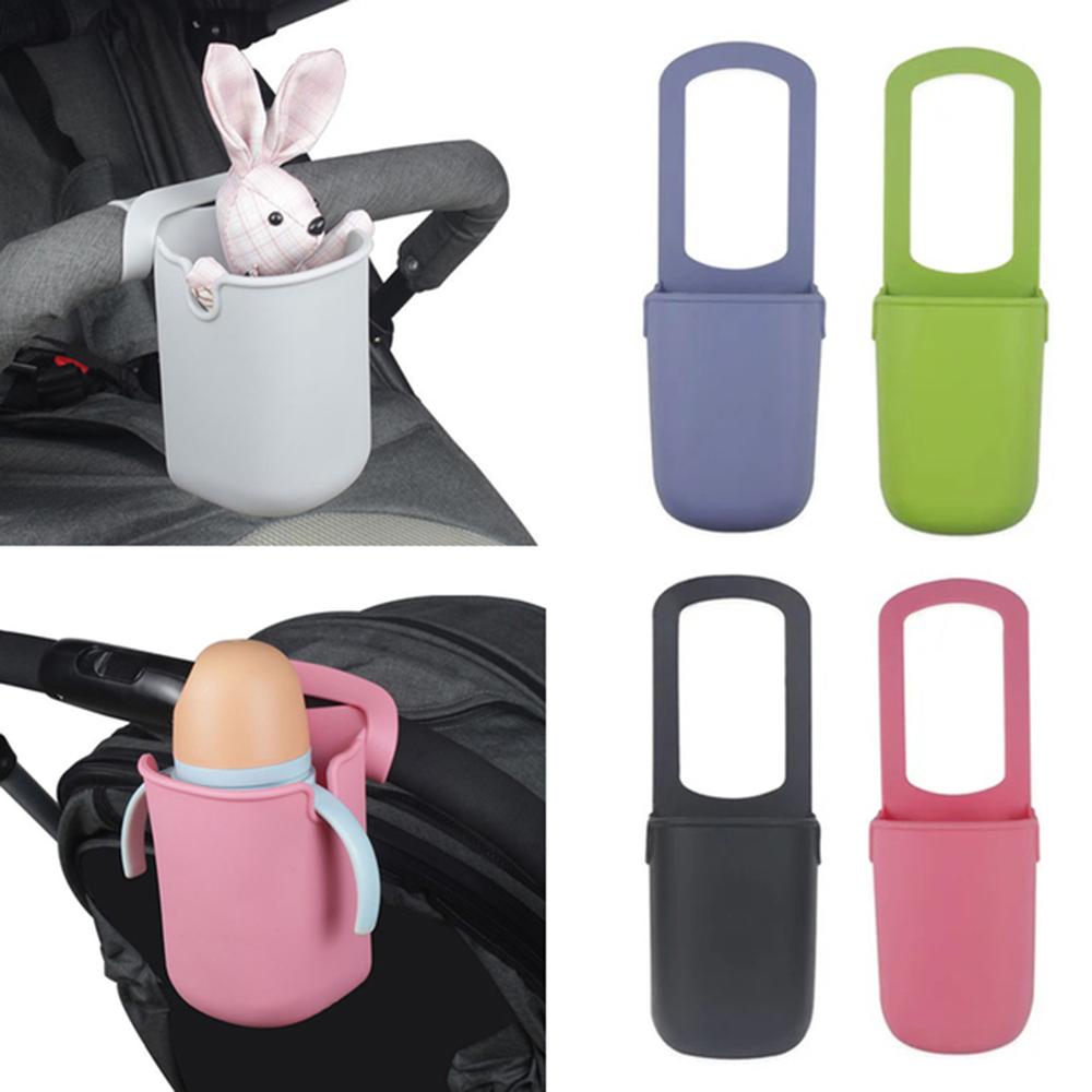 Multi-Purpose Stroller Bicycle Wheelchair Cup Holder TPR Foldable Drink Bottle Holder