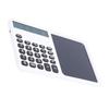 Multifunctional Talking Calculator Rechargeable 12 Digits Large Display Calculator with Notepad Big Sensitive Keys for School Business Work