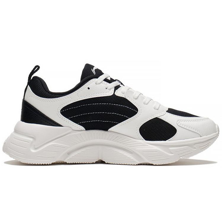 Li Ning Comfortable Textile, Synthetic Leather Cushioning Slip Resistant Abrasion Resistant Low top Running Shoes ARSS058-3