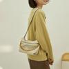 Women's Genuine Leather Pleated Cloud Bag: 2024 Fashion Chain Dumpling Shoulder Crossbody Bag