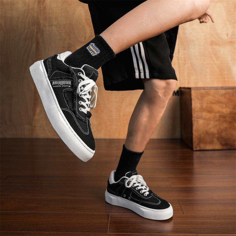 New student low-top espadrilles sports casual skateboard shoes personalized board shoes moral training shoes X