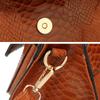 Mode PU Leder Serpentine Umhängetaschen Große Casual Tote Schlange Geprägte Haut Große Umhängetasche Messenger Bag Handtaschen Frauen Taschen mit Top-griff