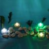 Mini Underwater LED Candle Lamp Waterproof Submersible Mini LED Lights  Fish Tank