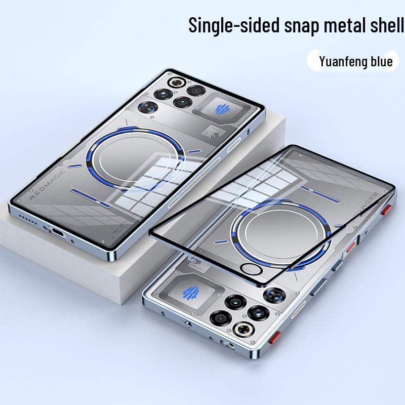 Red Magic 11 Pro+ Snap-on Metal Case with Gaming Shoulder Button Protection