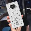 Transparant Hoesje met Twaalf Sterrenbeelden Voor Xiaomi Mi Poco X3 NFC M3 Pro F3 F1 11 Lite 12 Redmi Note 10 9S 8 7 9 Zachte Telefoonhoes