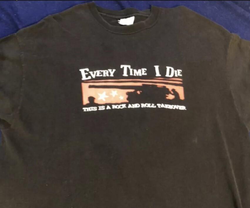 Every Time I Die band t-shirt, Rock N Roll takover, brand new shirt TE6497