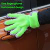 Car Washing Glove Coral Fleece Non-scratching Effortless Universal Chenille Auto Wash Glove Car Wash Glove Stain Removal