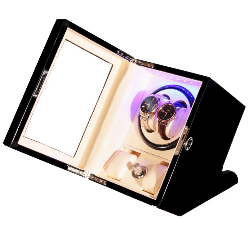 High-Gloss Piano Paint Automatic Watch Winder and Storage Box